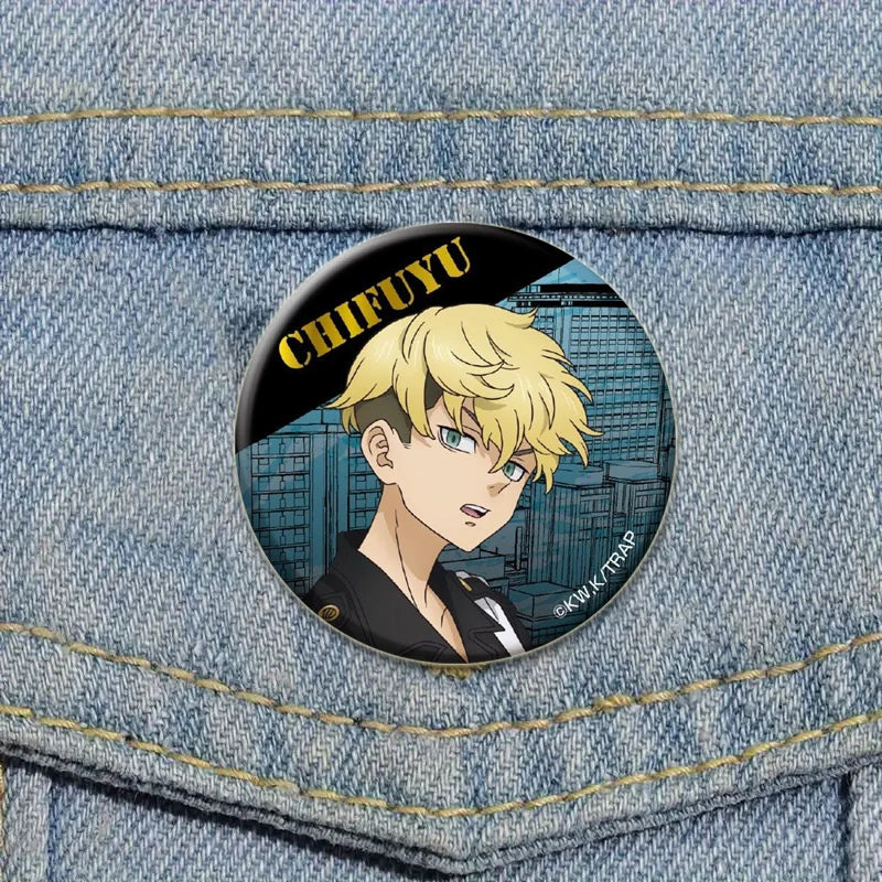 Fashion Accessories Anime Tokyo Revengers Brooches Backpack Clothes Accessories Decor Lapel Pin Badge for Fan's Collection Gift