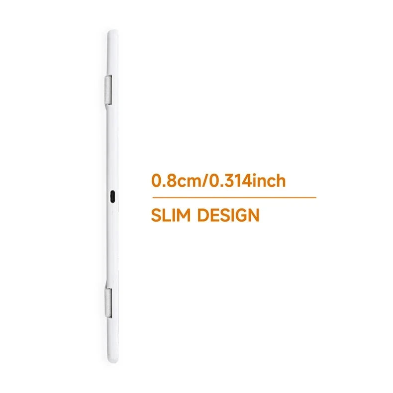 Car interior mirror, sun visor, LED high-definition makeup mirror, 3-mode touch screen adjustment,USBcharging,car makeup mirror