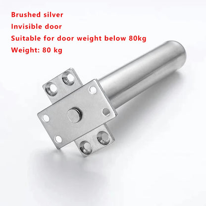 Invisible Door Closers Home Door Wooden Door Automatic Closers Hidden Lightweight Door Spring Adjustable Hinge Closers Hardware