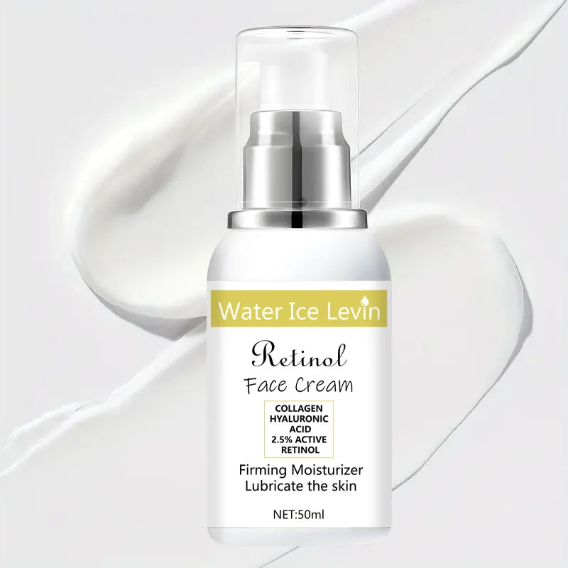 Retinol Cream, Collagen, Hyaluronic Acid, Retinol and Niacinamide Moisturizing and Nutrition, Soft, Elasticity, Vitality and Peeling Skin