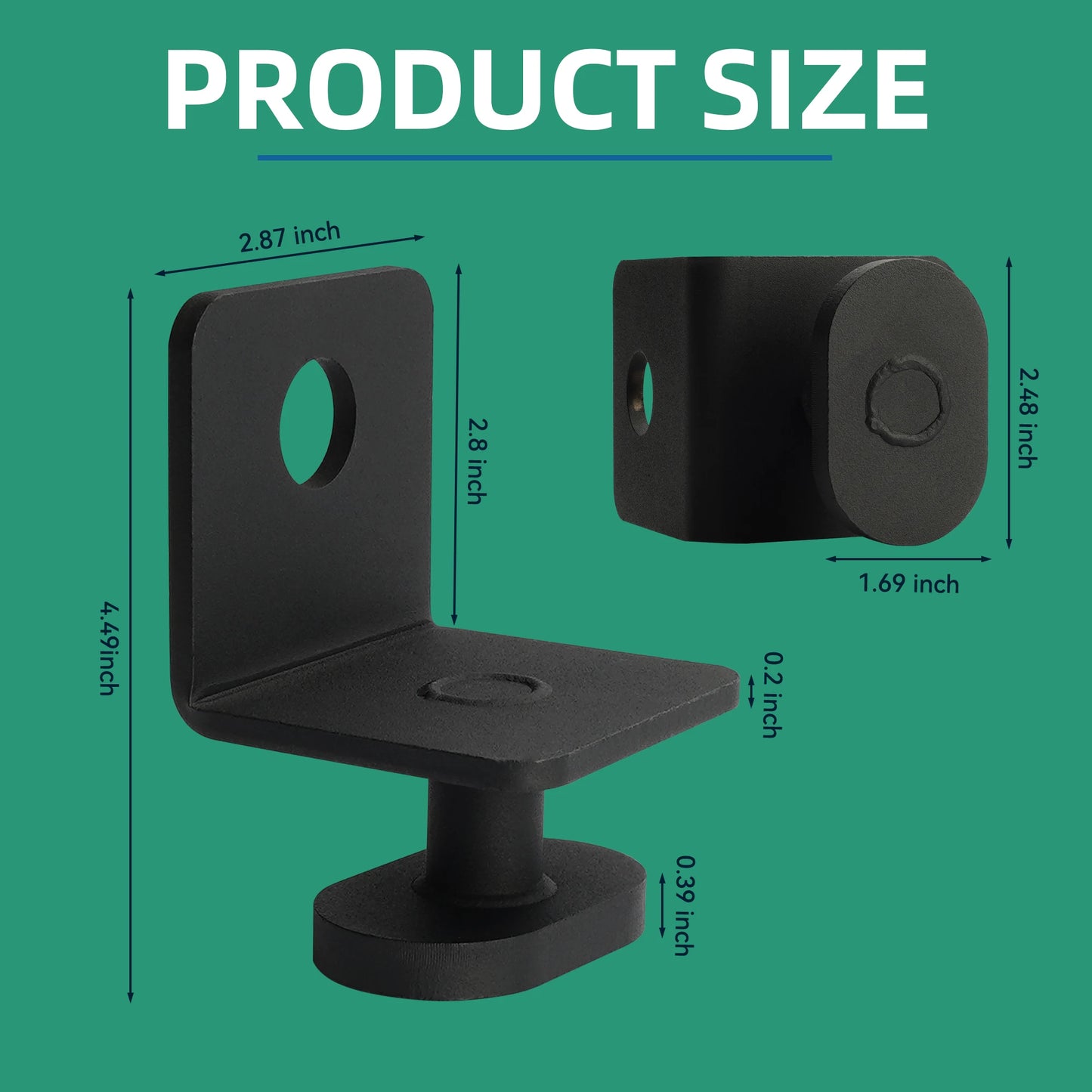 4 Pack Shipping Container Anchors Shipping Containers Side Twist Lock Shipping Container Tie Downs for Anchoring to Rock Floor