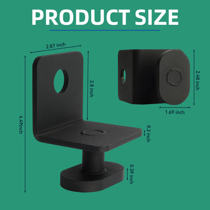 4 Pack Shipping Container Anchors Shipping Containers Side Twist Lock Shipping Container Tie Downs for Anchoring to Rock Floor