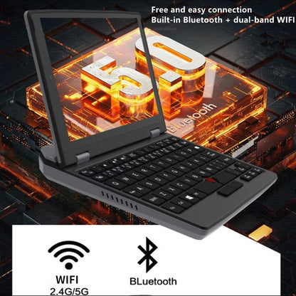 7 Inch Mini Laptop N100 Notebook IPS Touch Screen Portable Netbook Win 11 Pro Mini PC Micro Computer Bluetooth 4.2 16G 1TB