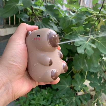 Funny Capybara Plastic Water Gun Gags Practical Jokes Water Toys Cute Capybara Outdoor Games Swimming Pool Squirt Water Toys
