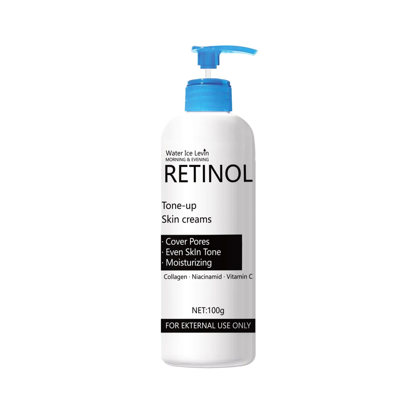 Retinol Cream, Collagen, Hyaluronic Acid, Retinol and Niacinamide Moisturizing and Nutrition, Soft, Elasticity, Vitality and Peeling Skin