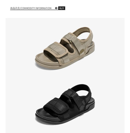 Sandals for men summer breathable cooldown men's outdoor sports leisure soft sole anti slip water wading outdoor beach shoes