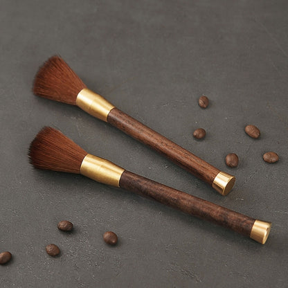 E5BB Elegant Wood Coffee Grinder Brush Kitchen Tool Coffee Accessories Coffee Powder Brush Coffee Cleaning Brush for Coffee