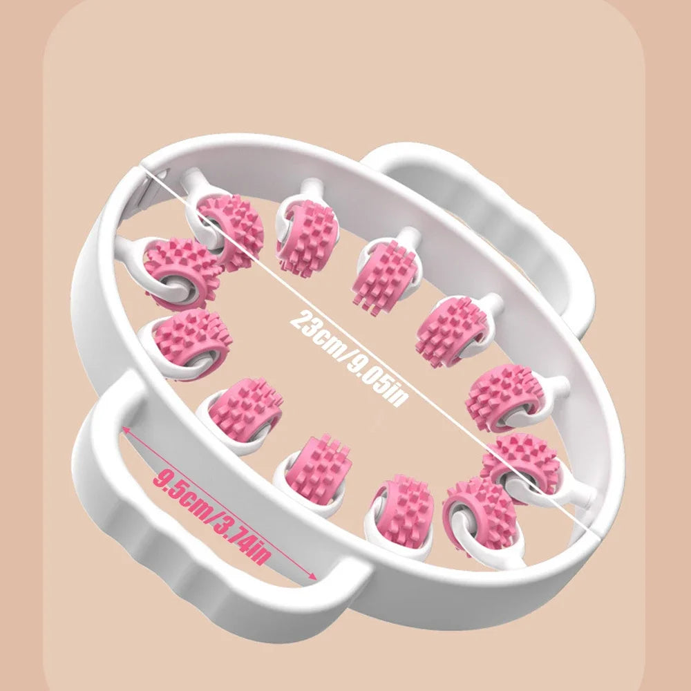 1PC Muscle Roller Leg Roller Massager, Cellulite Massager, Anti Cellulite Massager with Converging & Diverging Roller Technology