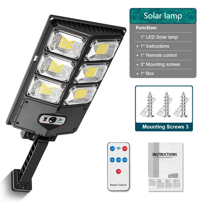 Smart Motion Sensor Wall Lights Outdoor Solar Lamp Garage Lamp Balcony Courtyard Decoration Porch Light Roadside Security Lights