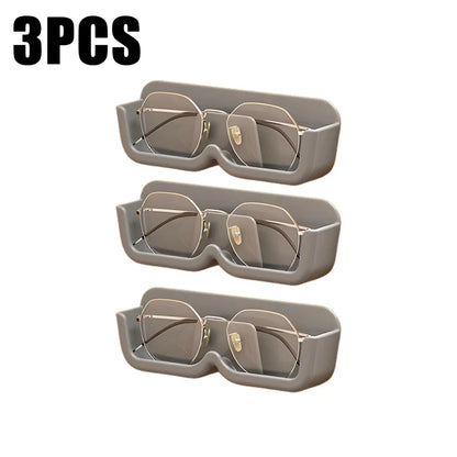 10PCS Eyeglasses Organizer Premium Sunglasses Display Case Wall Mounted No-Punch Sunglasses Organizer Home Organization