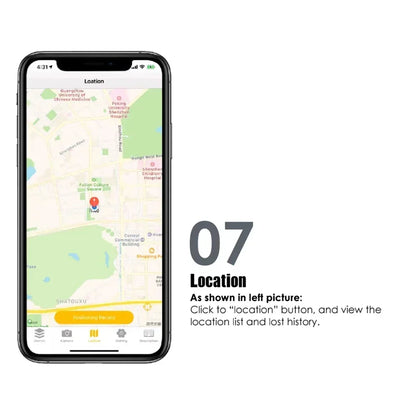 Pet GPS Tracker Smart Locator Dog Brand Pet Detection Wearable Tracker Bluetooth for Cat Dog Bird Anti Lost Record Tracking Tool
