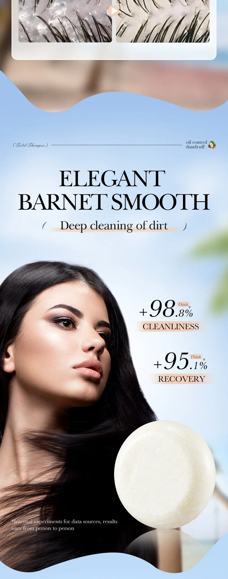 60g Coconut Shampoo Soap Deep Cleansing Hair Soap Lightening Original Strengthening Hair Roots Deep Cleansing Shampoos Hair Care