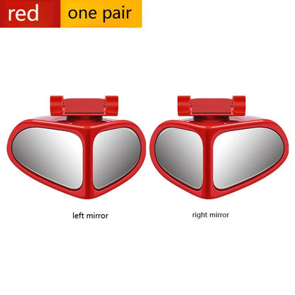 The car rearview mirror is adjustable at 360 degrees, avoiding blind spots in the field of view. Better safe driving and ensure