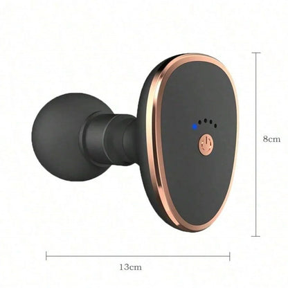 Electric Massage Gun Portable Mini Neck Back Massage Gun Deep Tissue Vibration Relief Massager Fitness for Muscle Relaxatio