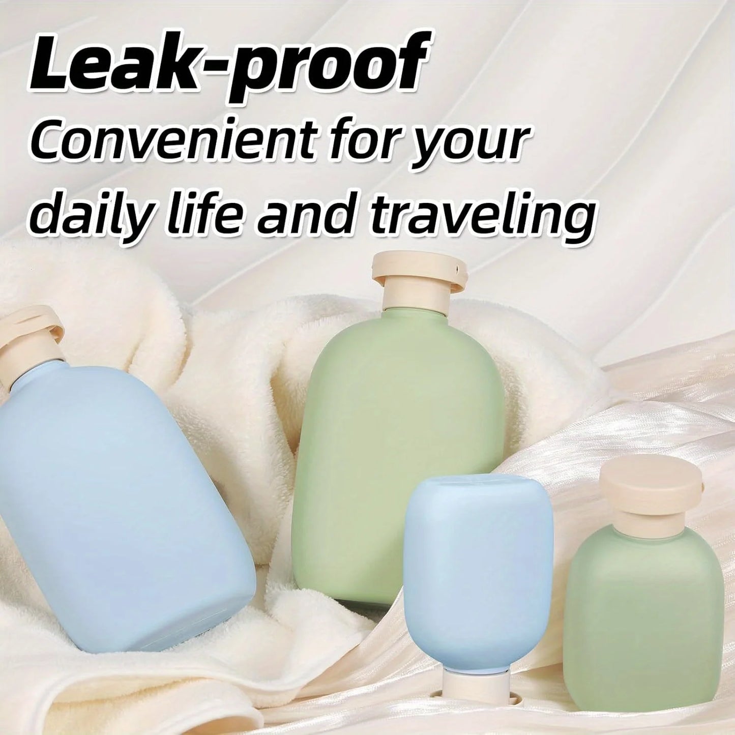260 ml extruded dispensing bottle, travel bottle with flip cap, leak-proof extrusion bottle