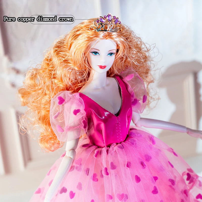 European Fashion Chinese Style Elements Accessories Set 32cm Supermodel Doll Clothes Suit Princess Dress DIY Toy Collector Gifts