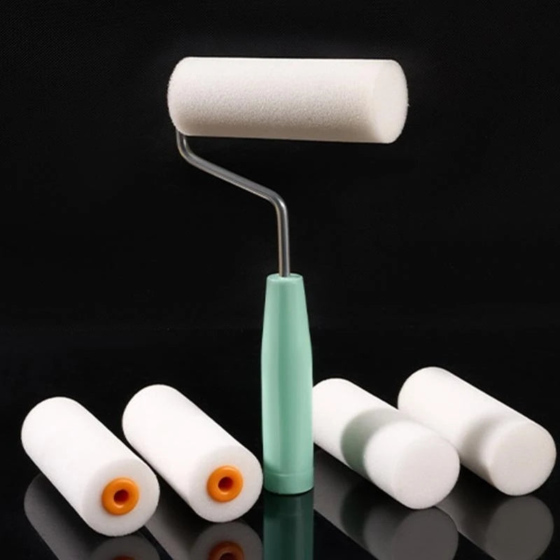 9pcs Paint Roller set Mini Foam Rollers Upgrades for Detailed Work & Small Areas 601A