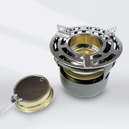 Camping Gear and Accessories  Alcohol Stove Metal Stable Ultralight Compact Alcohol Burner,Portable Alcohol Cooking Stove