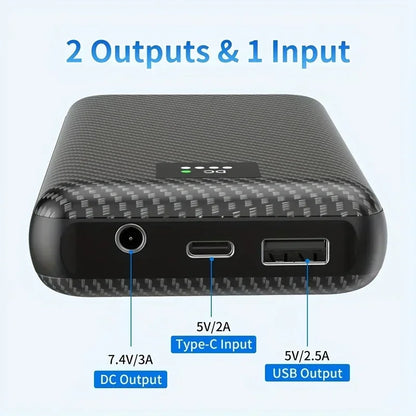 Powerbank 40000mAh Portable Heating Mobile Power Supply for Heating Vest Jacket Gloves Electric Heating Equipment DC Power Bank