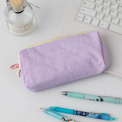 Pencil Case Pouch Bag School Supplies for Girls, Cute Pen Case, Simple Large Big Capacity Zipper Stationery Bag