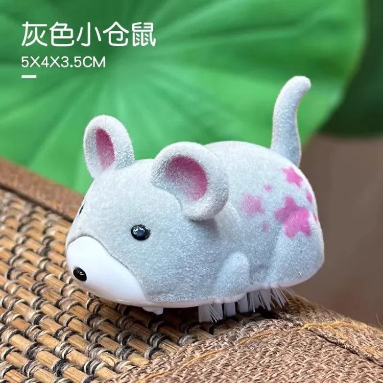 Interactive Cat Toy, Moving Simulation Mouse, Automatic Electronic Mice, Cat Vibrating Mouse Toys for Kitten Indoor Exercise