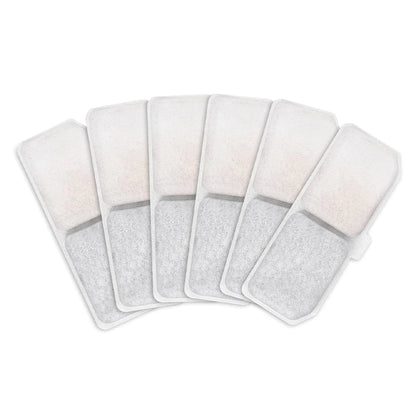 6/12Pcs Cat Fountain Filters Set Pet Water Fountain Filters Replacement Activated Carbon Filter Cat Dog Drinking Fountain Filter
