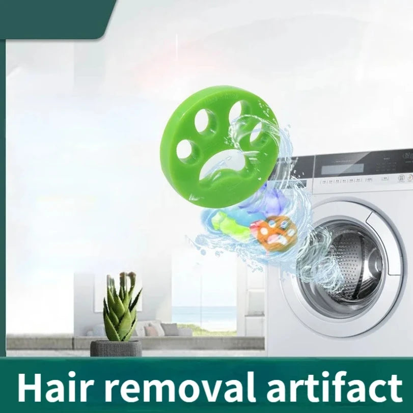 2025 Pet Hair Remover Washing Machine Hair Remover Reusable Cat Dog Fur Lint Hair Remover Clothes Dryer Cleaning Laundry Tools