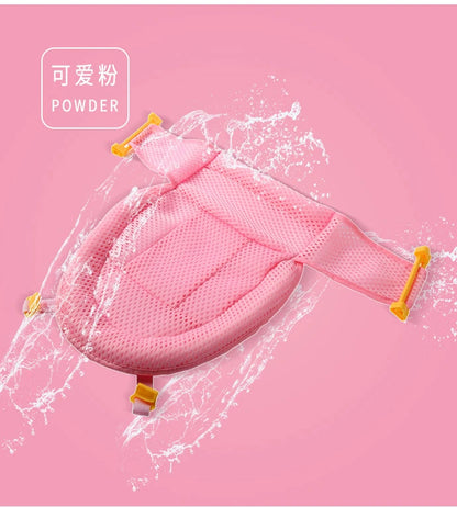 Baby Bath Mat Newborn T-Net Adjustable Newborn Bath Net Bath Protector Bath Accessories Baby Products Foldable Bath And Shower