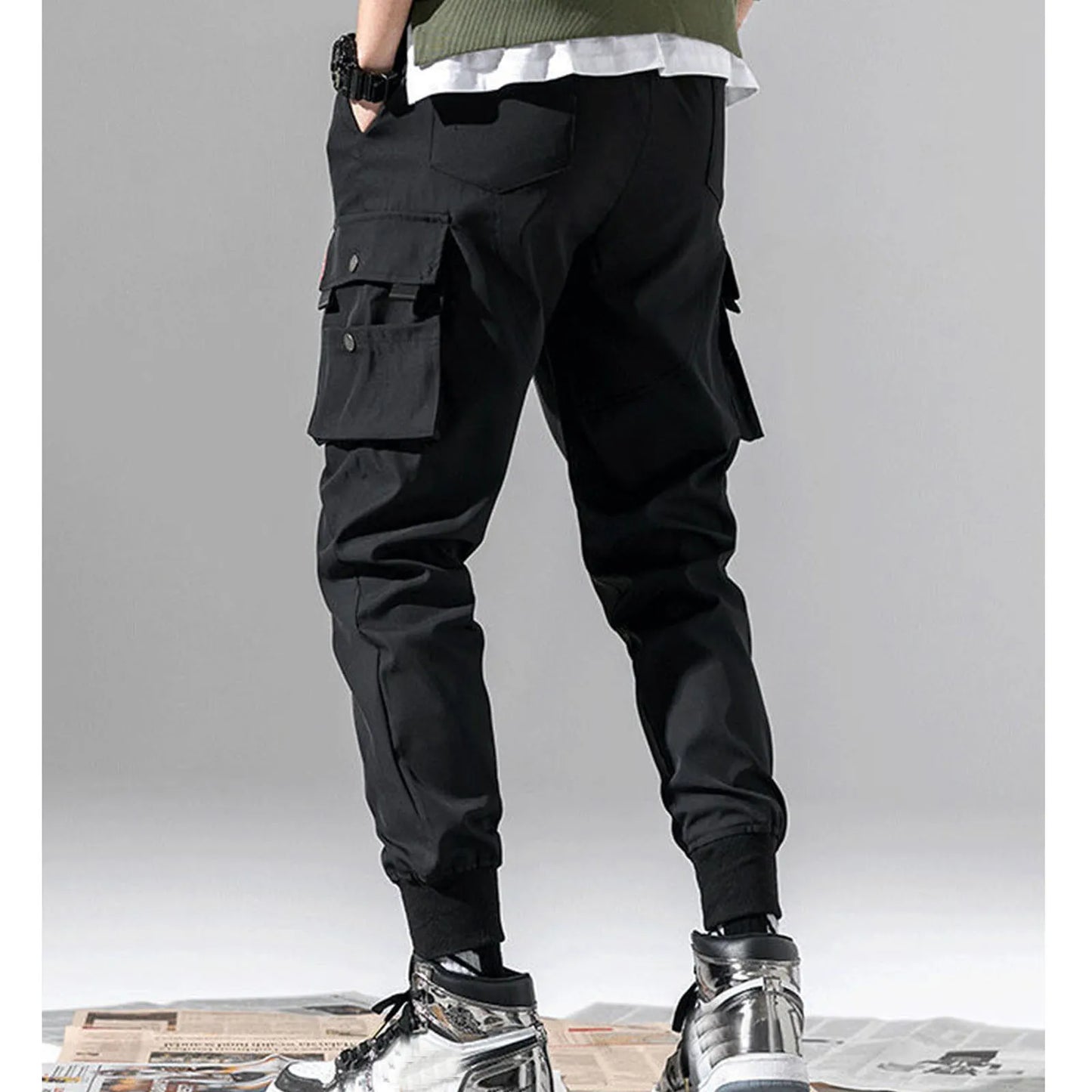 Cargo Pants for Men Mens Fashion Joggers Sports Pants Casual Cargo Pants Gym Sweatpants Trousers Mens Long Pant