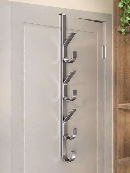 Easy Installation Door Hook-Strong Metal Coat Rack, Suitable for Clothes, Hats and Bags-Space Saving Design, Suitable for Bedroo