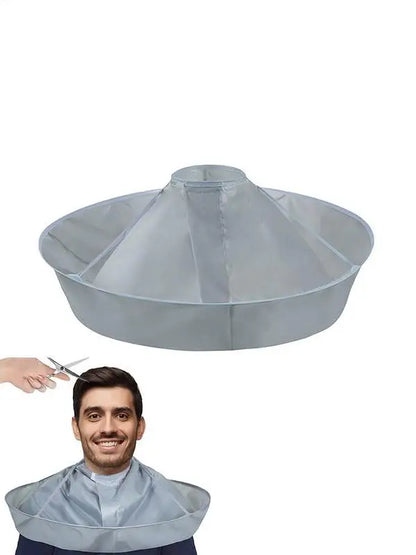 Barber Cape 60cm Umbrella Shape Salon Hair Styling Cape for Adults Men Women Hairdressing Supplies for Hair Cutting Coloring