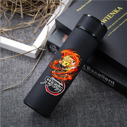 Anime Demon Slayer Kimetsu Vacuum Cup 304 Stainless Steel Thermos Vacuum Flask Water Bottle Gift