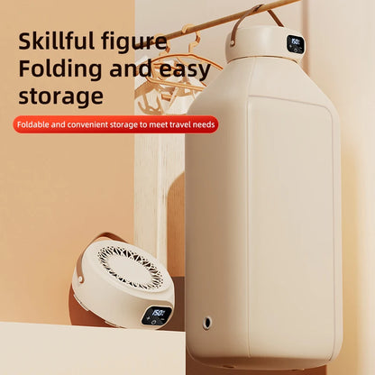 Portable Electric Clothes Dryer Multifunctional Dryer Machine Foldable Clothes Dryer with Timer Mini Clothes Dryer For Travel