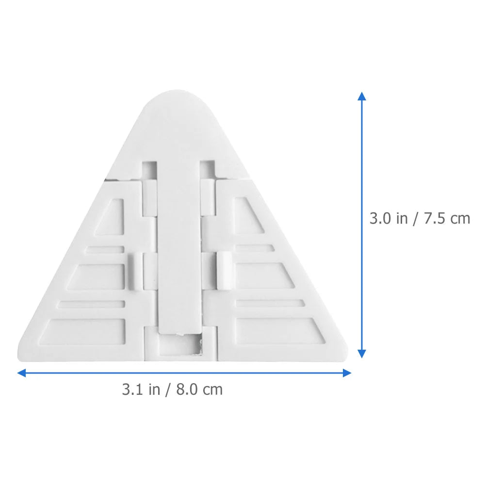 6 Pcs Hand Sliding Door Child Lock Baby Proof Security ABS Safety Lock No Screws Easy Install Closet Glass Wardrobe