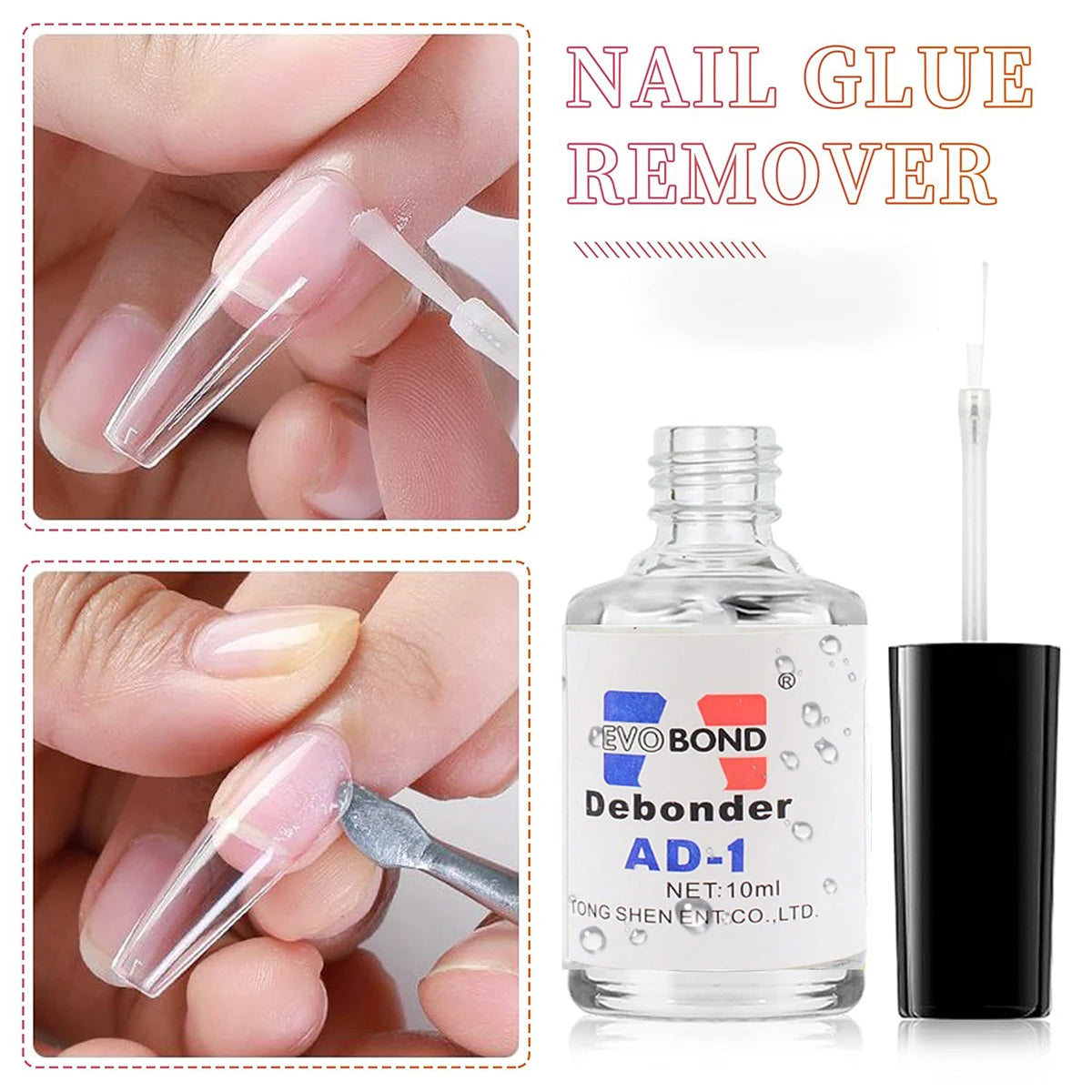 30/20/10pcs Fast-Dry Nail Glue Acrylic False Nail Tips Glue Gel For Fast Extension Super Bond Rhinestones False Nails Mini Glue