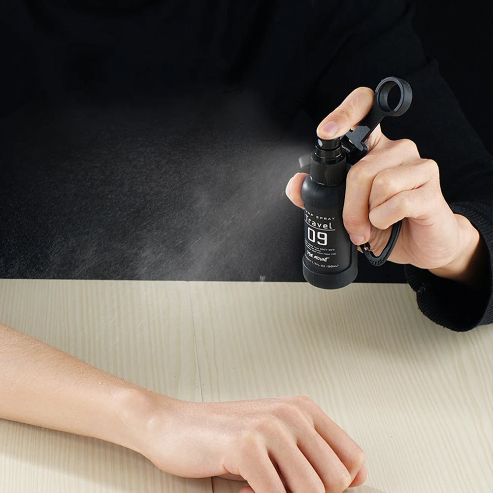 50/80ml Travel Bottle Leak Proof Outdoor Camping Trip Spray Bottle Alcohol Dispenser Leak Proof Portable Spray Bottle