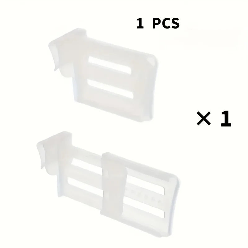 6/12 Adjustable Refrigerator Space Divider - Expandable Drink and Sauce Organizer - Maximize Fridge Storage, Neatly Arrangeds