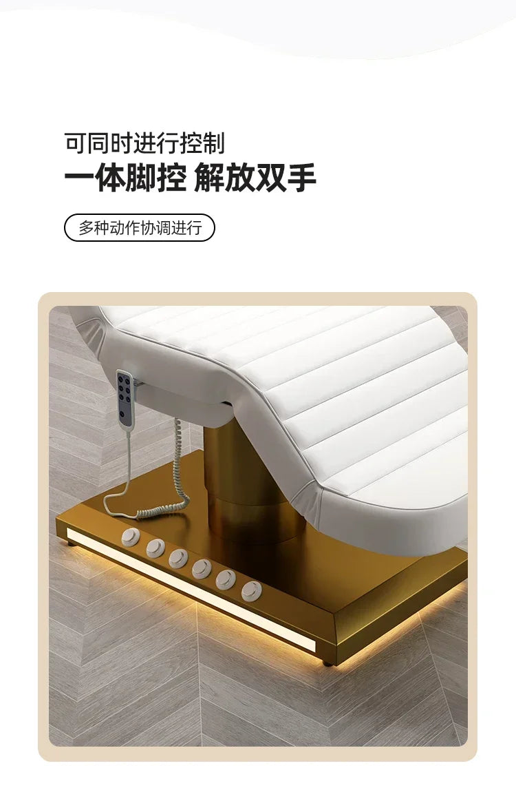 High-End Facial Bed Electric Lifting Dental Bed Physiotherapy Bed for Beauty Salon