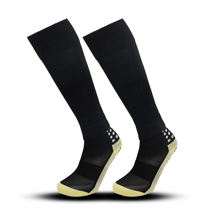 3 Sets Non-Slip Sports Dispensing Socks for Outdoor Training - Adult Leg Socks for Football Basketball Tennis Running