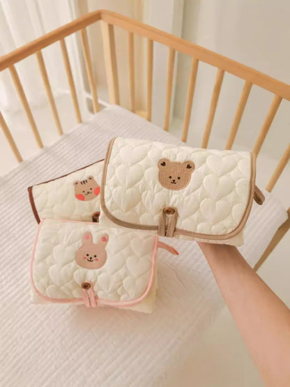 Baby foldable diaper changing pad, waterproof pad, newborn supplies, bedding, mattress, replacement cover