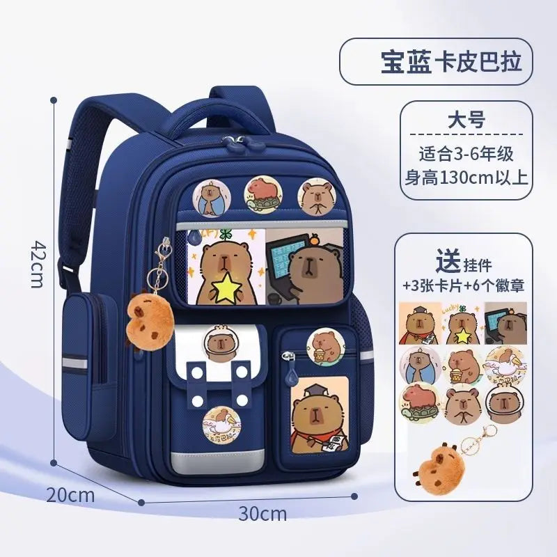 children School Bags For Boys Girls Kids backpack Primary orthopedic Backpack Waterproof Schoolbag big Book Bag mochila infantil