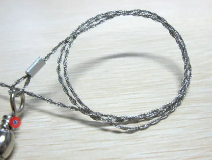 1pcs Outdoor Tools Hand Chain Saw Survival Fretsaw Chain Saw Practical Emergency Steel Wire Saw Camping Hunting Kits Pocket Gear