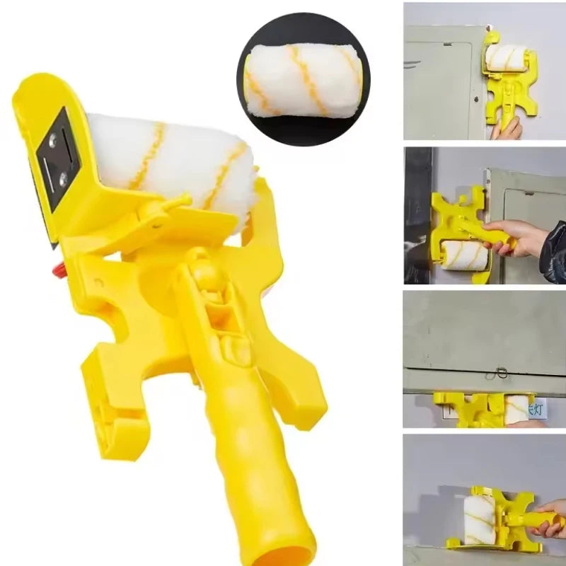 Paint Edger Roller Brush Paint Edger Roller Multifunctional Interior Paint Trimmer for Room Wall Ceiling Indoor Outdoor Painting