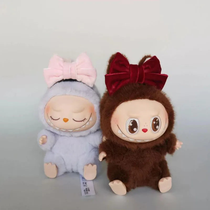 wholesale Labubu Sitting Party Headband Plush Doll Accessories Kawaii Hair Band Adorable Toy Decoration Gift Labubu2 Clothes