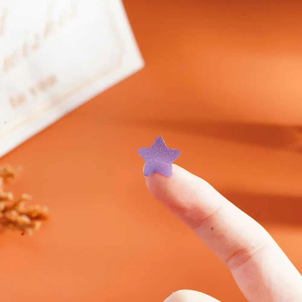 40pcs Colorful PE Pimple Patches Cute Star Shaped Pimple Cover Sticker Invisible Pimple Cover Removal Pimple Patch