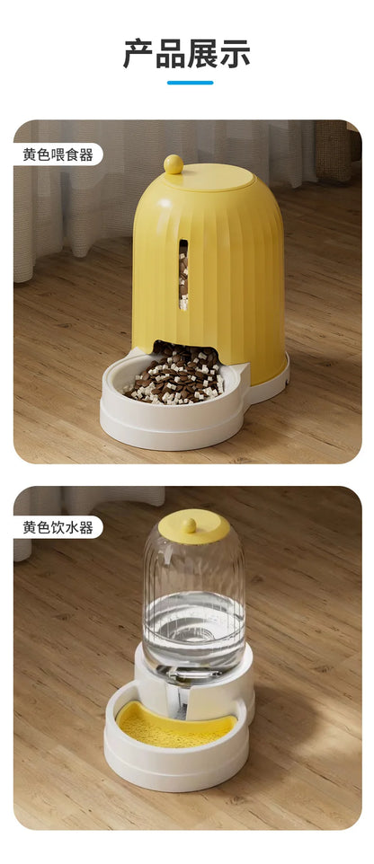 Cat water dispenser, dog drinking water, pet automatic feeder, dog feeding water, cat water bowl artifact