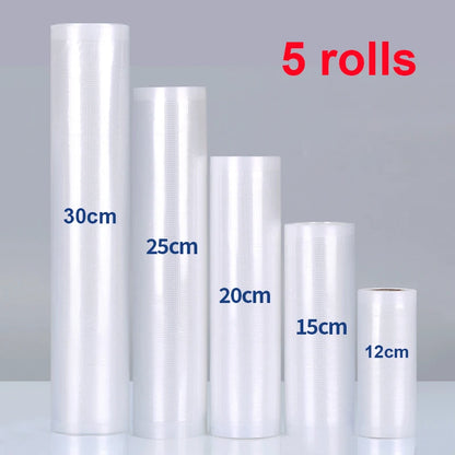 Vacuum Packaging Bags Roll Vacuum Sealer Bags for Food Vacuum Packed Bag Roll Vacuum Storage Bags 500cm/Rolls Vacuum Bags Rolls