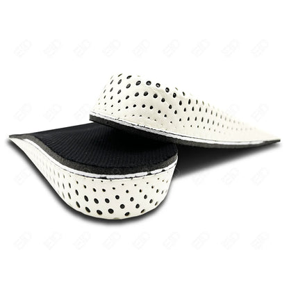 Height Increase Half Shoe Insoles Heel Insert Sports Shoes Pad Cushion Arch Support Unisex 2-5 CM Invisible Heighten Sole Insole