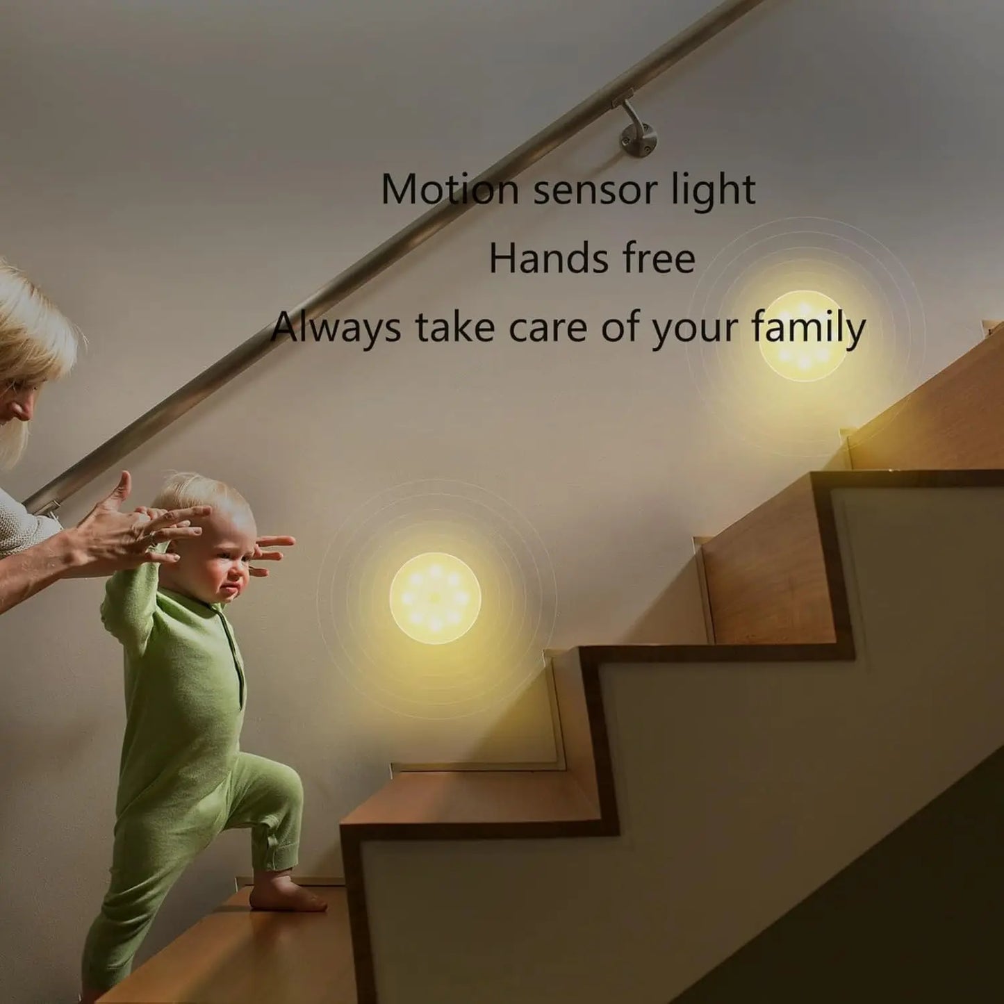 LED night light, motion sensing light, USB charging wireless bedside light, wardrobe light, kitchen corridor wardrobe light, l