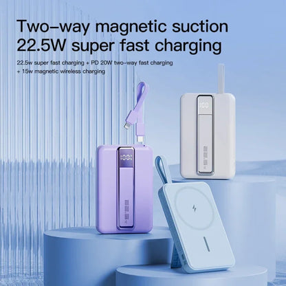 Magnetic Wireless Power Bank 10000mAh Portable PD 20W 3 in 1 Fast Charging External Battery for iPhone 15 14 13 Tel Accessories